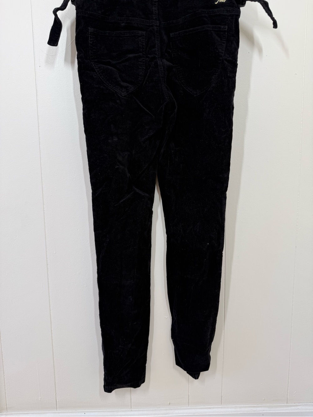 NEW The Mumsie Easy Rider Black Corduroy Overalls - Picture 8 of 9